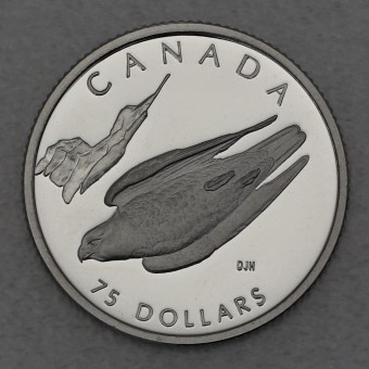 Platinmünze 1/4oz "Peregrine Falcon" 1996 Wildlife Canada (Kanada)