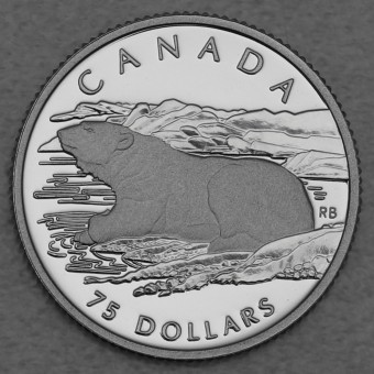 Platinmünze 1/4oz "Polar Bear" 1990 Wildlife Canada (Kanada)