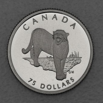 Platinmünze 1/4oz "Puma" 1992 Wildlife Canada (Kanada)