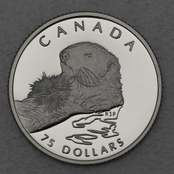 Platinmünze 1/4oz "Sea Otters" 1994 Wildlife Canada (Kanada)