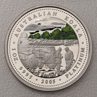 Platinmünze 1oz "Koala" 2005 (PP) koloriert (Australien)