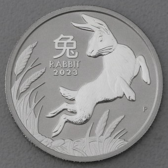 Platinmünze 1oz "Lunar III - Hase 2023" 