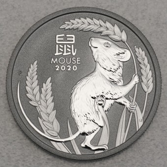 Platinmünze 1oz "Lunar III - Maus 2020" 