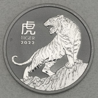 Platinmünze 1oz "Lunar III - Tiger 2022" 