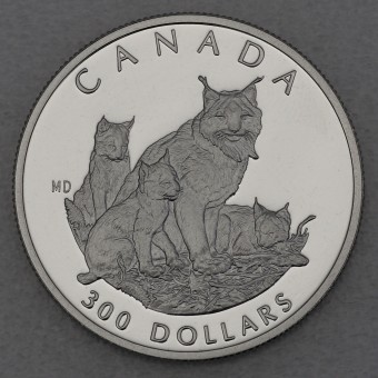 Platinmünze 1oz "Lynx"" 1995 Wildlife Canada (Kanada)