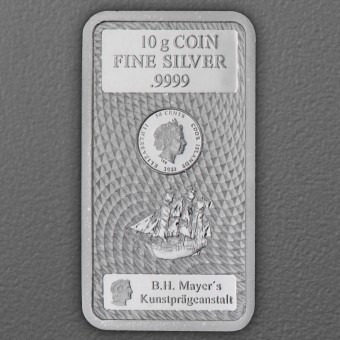 Münzbarren 10g "Cook Islands – New Generation" 19%