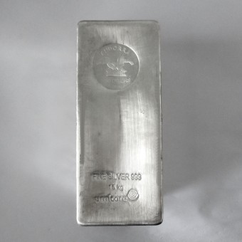 Münzbarren 15kg "Andorra/Umicore"  (999 Ag) 