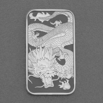 Münzbarren 1oz "Rectangular Dragon 2022" 