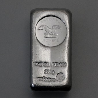 Münzbarren 250g "Andorra/Umicore" (999 Ag) 