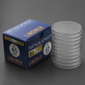 Münzkapseln 45mm 10er-Packung 