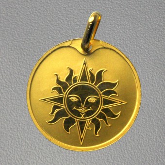 Goldanhänger "Sonne" PAMP 