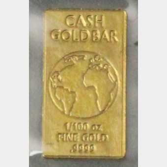 Goldbarren 0,3g "Resale" (div. Hersteller) 