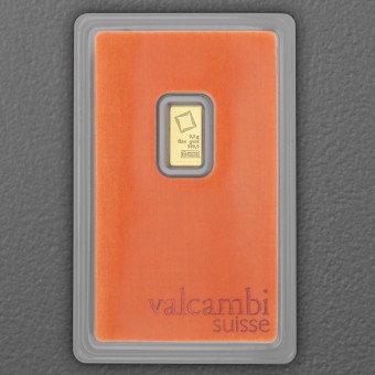 Goldbarren 0,5g VALCAMBI geprägt 