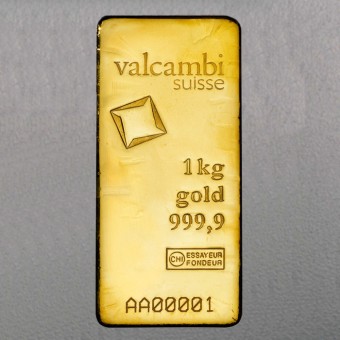 Goldbarren 1000g VALCAMBI - "Resale" 