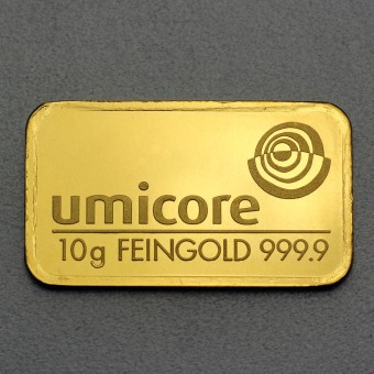 Goldbarren 10g UMICORE (Resale) 