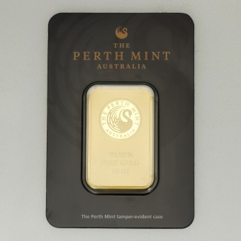 Goldbarren 10oz THE PERTH MINT "Känguru" 