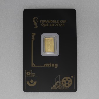 Goldbarren 1g "Fifa World Cup Qatar" 2022 