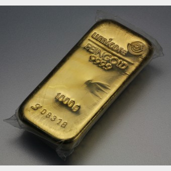 Goldbarren 1kg UMICORE (Resale) 