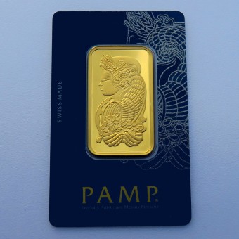 Goldbarren 1oz PAMP "Fortuna" 