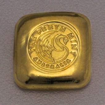 Goldbarren 1oz "Gussbarren" The Perth Mint (Australien)