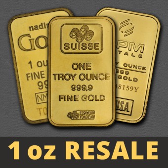 Goldbarren 1oz "Resale" (div. Hersteller) 