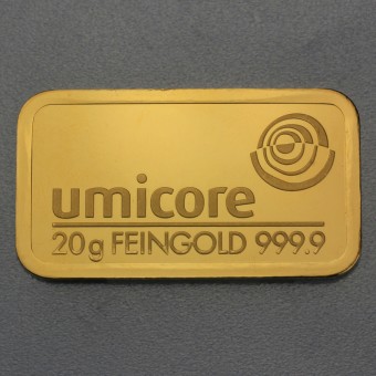 Goldbarren 20g UMICORE (Resale) 