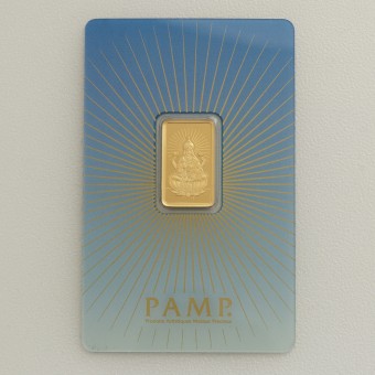 Goldbarren 5g PAMP "Lakshmi" 