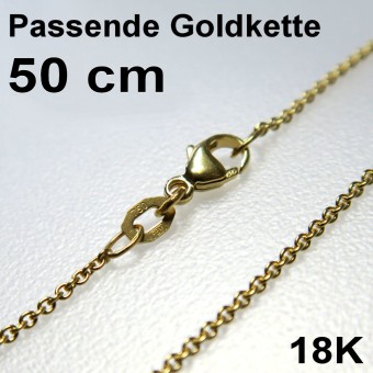 Goldkette 750er/50 cm "Anker-Form" (18 kt GG) 
