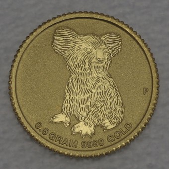 Goldmünze 0,5g "Australian Koala" 2015 Mini Gold Coin (Australien)