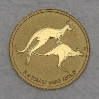 Goldmünze 0,5g "Känguru-Mini Roo 2018" (Austral.) 