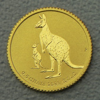 Goldmünze 0,5g "Känguru-Mini Roo 2020" (Austral.) 