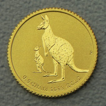 Goldmünze 0,5g "Mini Roo" 2020 Australian Kangaroo (Australien)