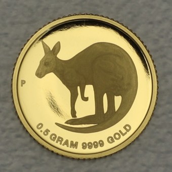 Goldmünze 0,5g "Känguru-Mini Roo 2021" (Austral.) 