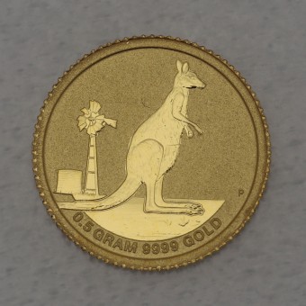 Goldmünze 0,5g "Mini Roo" 2012 Australian Kangaroo (Australien)