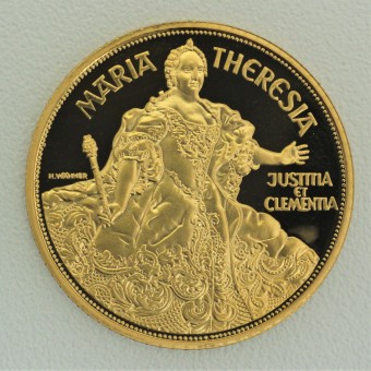 Goldmünze "1000 Schilling-1993 Maria Theresia" 