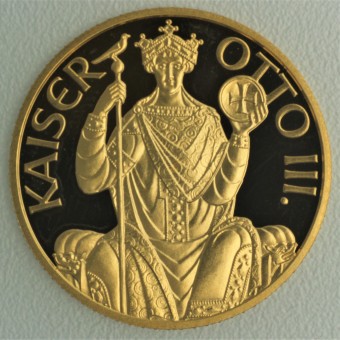 Goldmünze 1000 Schilling "Ostarrichi" 1996 (PP) 1000 Years of Austria (Österreich)