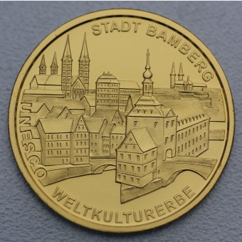 Goldmünze 100 Euro "Bamberg" 2004  Unesco-Weltkulturerbe (Deutschland)