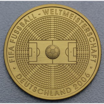 Goldmünze "100 Euro BRD 2005 Fußball WM" FIFA Weltmeisterschaft Deutschland 2006