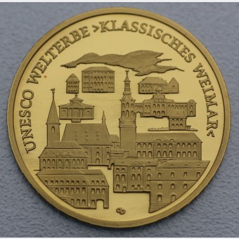 Goldmünze "100Euro BRD 2006 Weimar" 