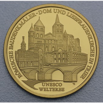 Goldmünze 100 Euro "Trier" 2009  Unesco-Weltkulturerbe (Deutschland)