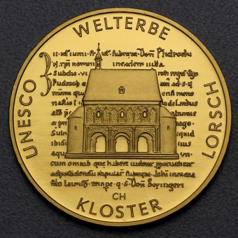 Goldmünze 100 Euro "Lorsch" 2014  Unesco-Weltkulturerbe (Deutschland)