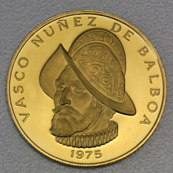 Goldmünze "100 Balboas" 1975 (Panama)