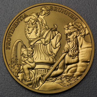 Goldmünze "100 Euro-2002 Bildhauerei" (Österreich) Kunstschätze