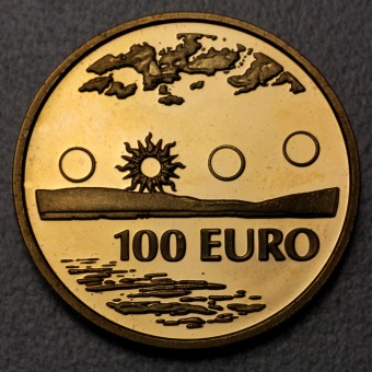 Goldmünze "100 Euro-2002" (Finnland) 