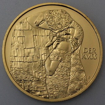 Goldmünze "100 Euro-2003 Der Kuss" (Österreich) 