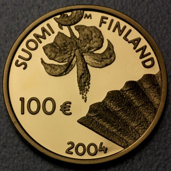 Goldmünze "100 Euro-2004" (Finnland) 