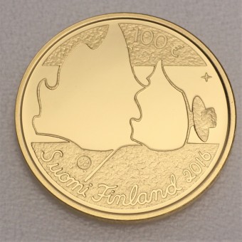 Goldmünze "100 Euro-2016" (Finnland) 