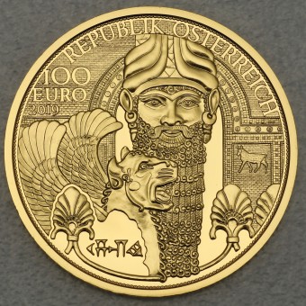 Goldmünze 100 Euro "Das Gold Mesopotamiens" 2019 Magie des Goldes (Österreich)