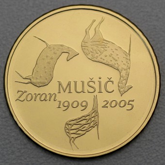Goldmünze "100 Euro/Zoran Music-2009" (Slowenien) 