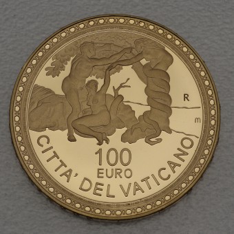 Goldmünze "100 Euro - 2009" (Vatikan) Die Sixtinische Kapelle